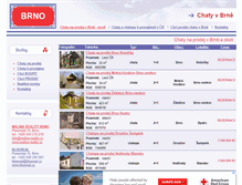 Tablet Screenshot of chaty.v-brne.cz